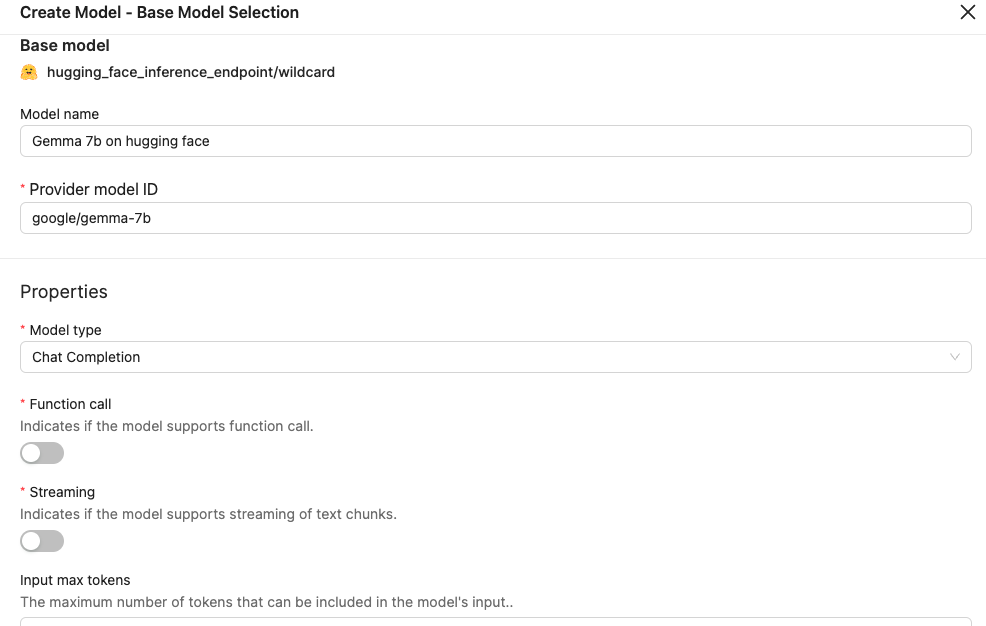 Hugging Face Inference Endpoint integration