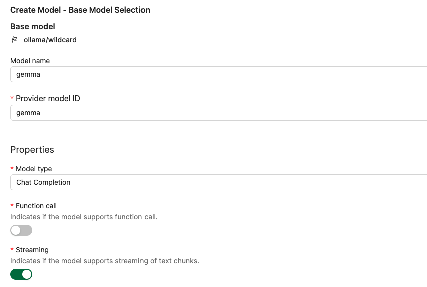 Integrate Ollama Models