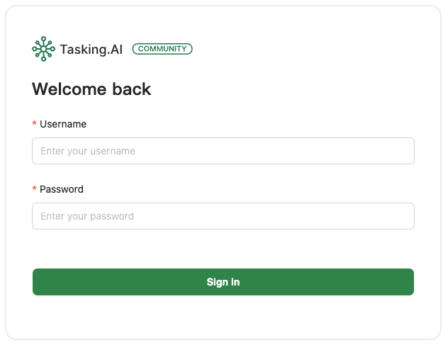 Login Page