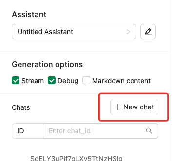 Create a Chat