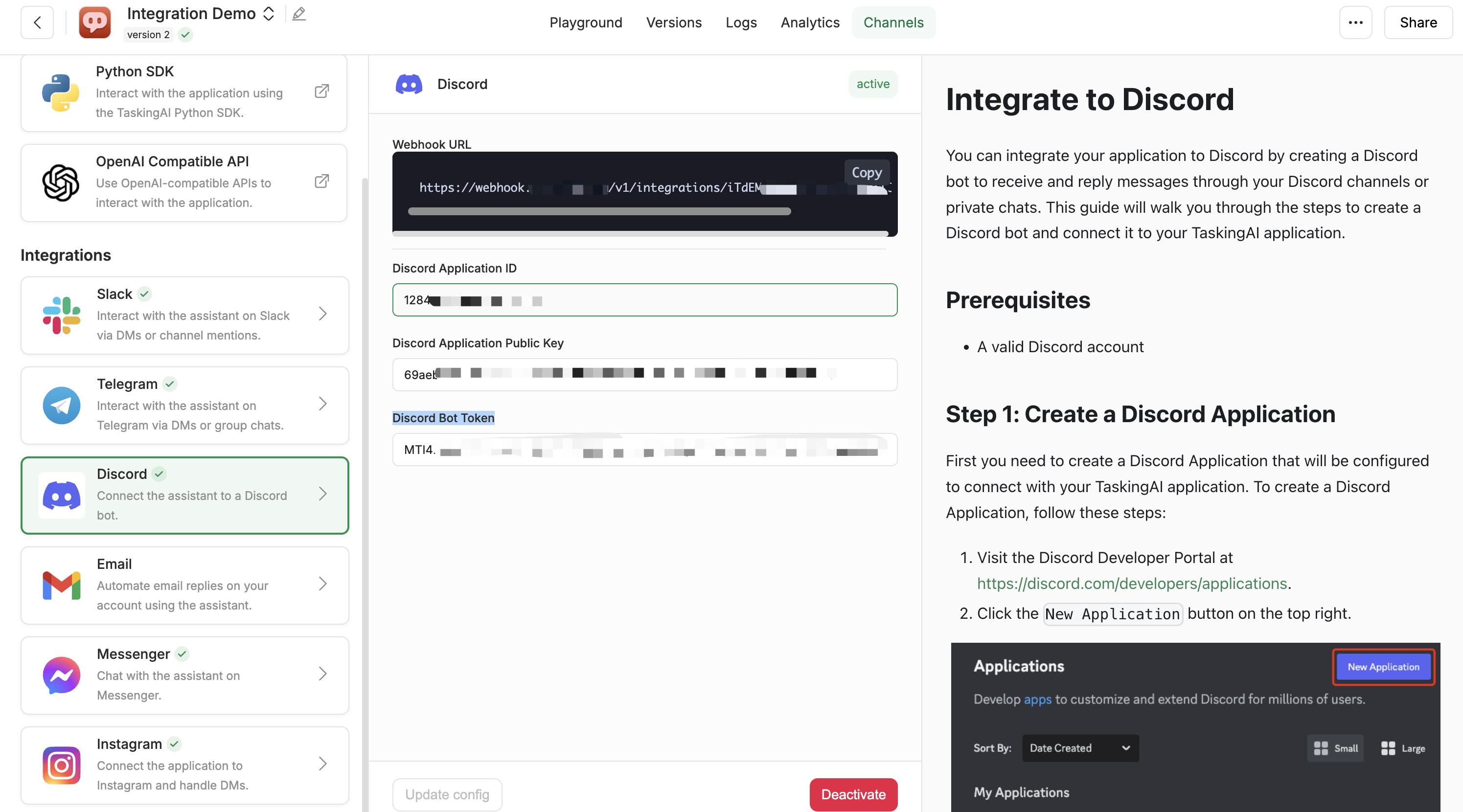 Slack Integration